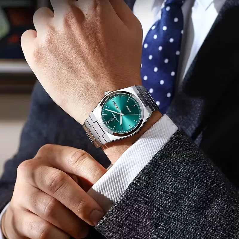 Waterproof Men Watch Stainless Steel Quartz Luminous Classic Business Wristwatch