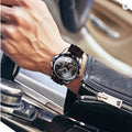 Winner Automatic Skeleton Watch For Men Luminous Hand Classsic Mechanical Watch