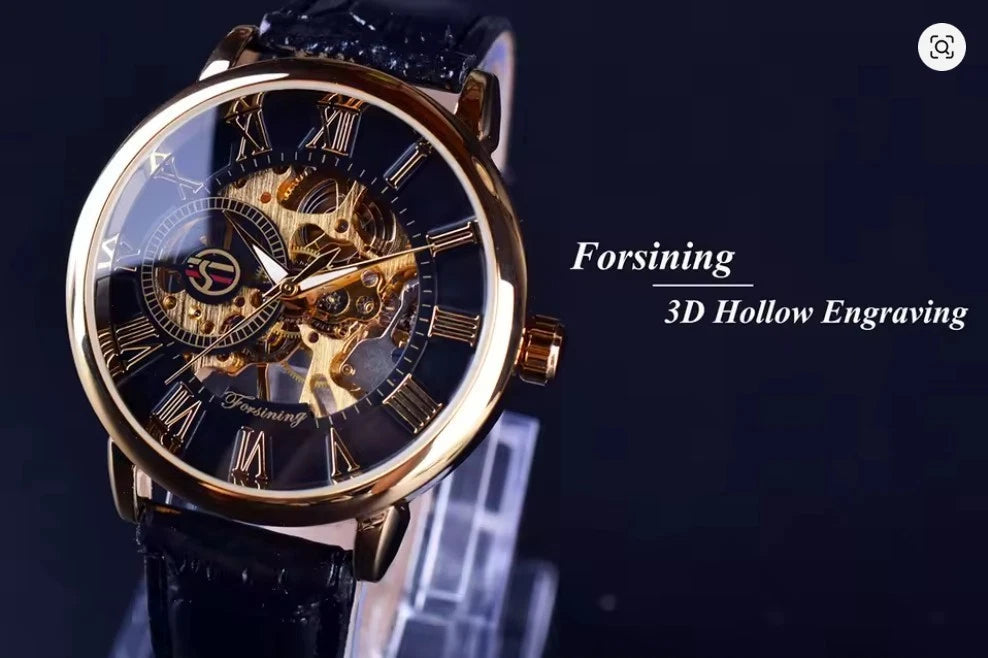 Forsining Automatic Watch For Men Luminous Hand Classsic Mechanical Watch
