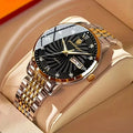 Luxury Watch For Man Waterproof & Luminous (Date,Week) Indicator Gold and Silver