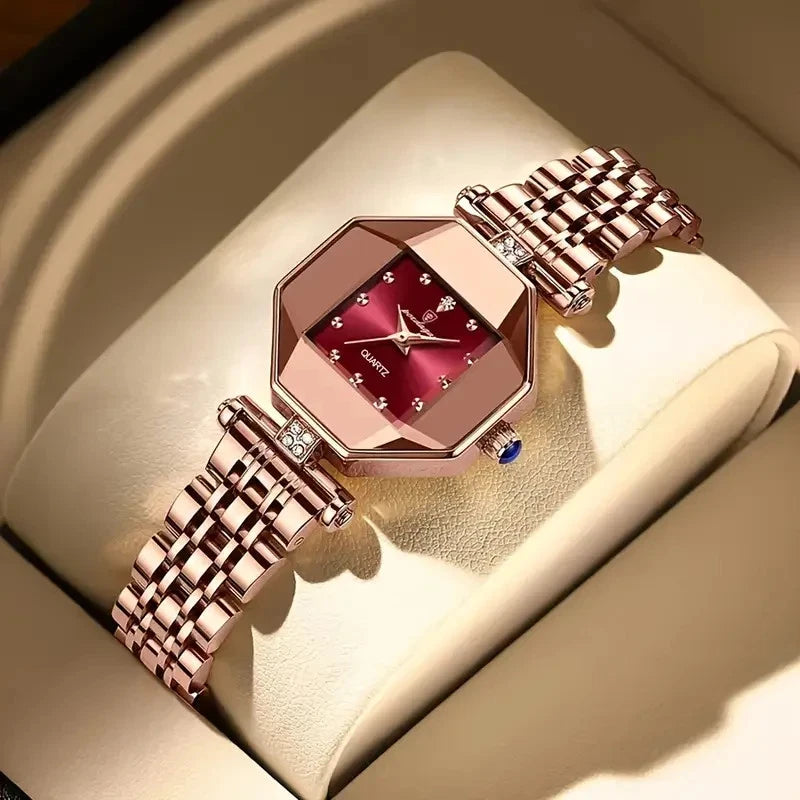 Women's Luxury Quartz Watch - Waterproof, Stainless Steel